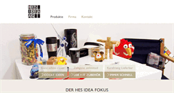 Desktop Screenshot of hesidea.ch